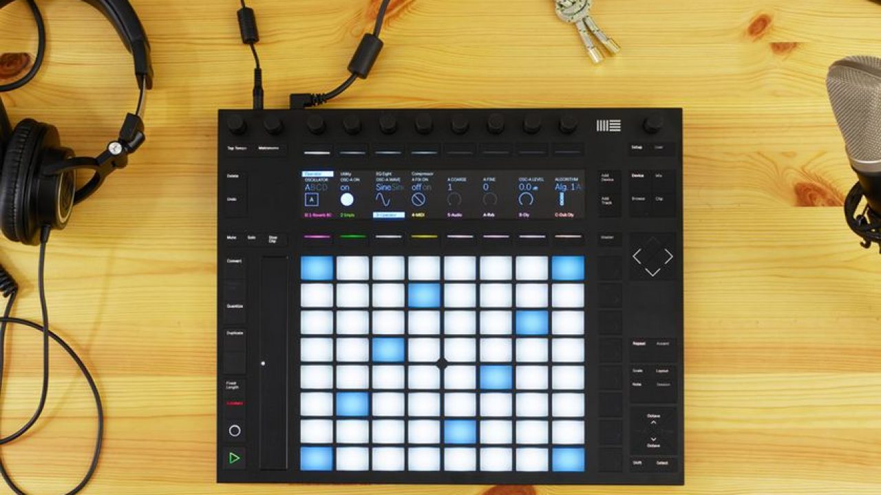 Ableton Push 2デジタル楽器 コントローラー Ableton Push 2 Controller for Ableton Live | zZounds