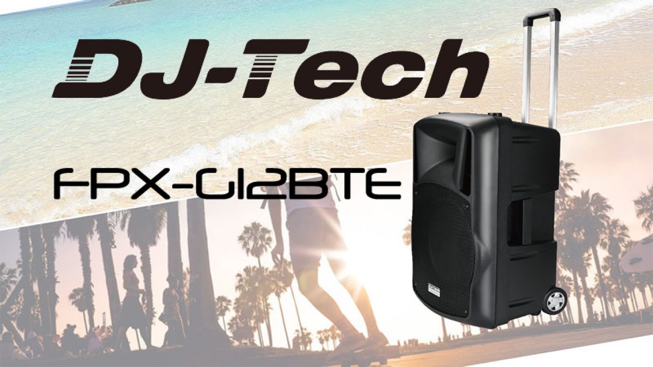 現状 PAスピーカー DJTech FPX G12BTEブルートゥース
